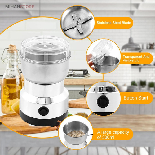 آسیاب برقی تفال Tefal| آسیاب قهوه، ادویه و خشکبار 1000 وات